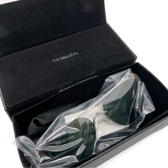 Matt & Nat Sunglasses Kai Silver Aviators Unisex - Picture 10 of 14